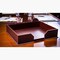 Dacasso Chocolate Brown Leatherette 23-Piece Conference Room Set DF-3451 - alternate 4